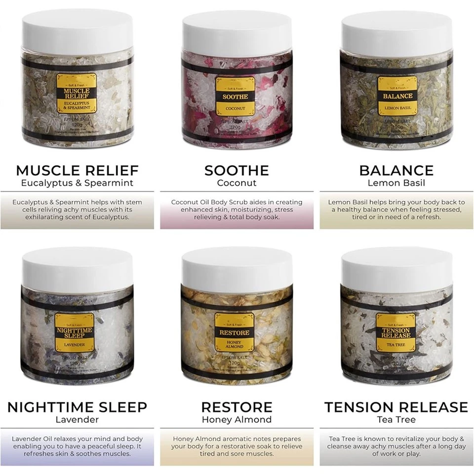 5-Epsom salt gift set