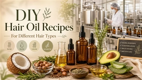 DIY Hair Oil Recipes for Different Hair Types: Formula Ideas for Brands