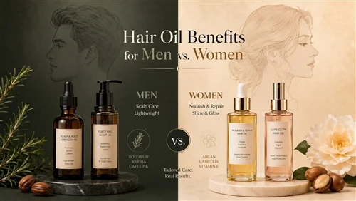 Hair Oil Benefits for Men vs. Women: Formula Ideas for Private Label Brands