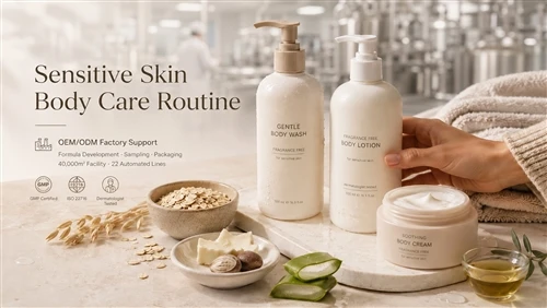 Body Care Routine for Sensitive Skin: Gentle Steps for Daily Care and Private Label Product Devel...