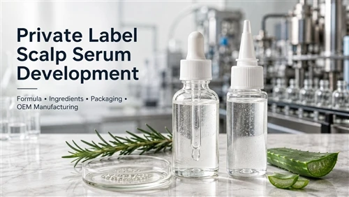 Private Label Scalp Serum Development Guide: Formula, Ingredients, Packaging & OEM Manufacturing