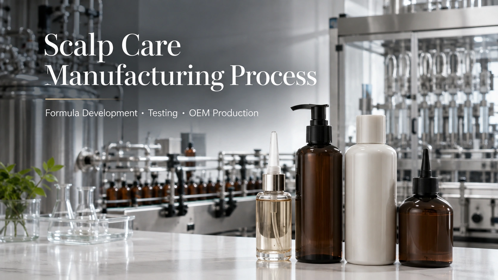 Scalp Care Manufacturing Process: From Formula Development to Mass Production