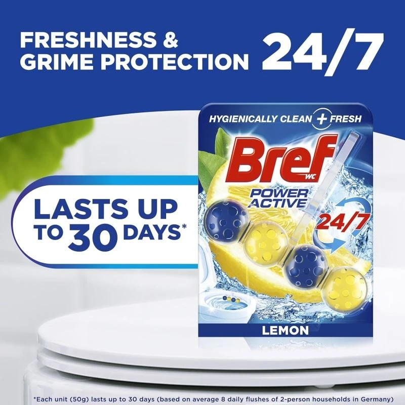 Lemon Toilet Bowl Cleaner Tablets
